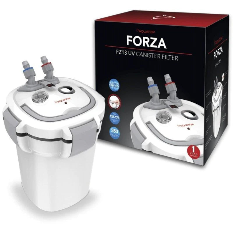 Aquatop Aquarium Canister Filter W/Sterilizer CF500-UV (13 Watts) (525 GPH)
