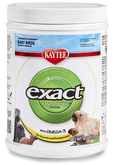 Kaytee Exact Hand Feeding Formula for All Baby Birds (18 oz)
