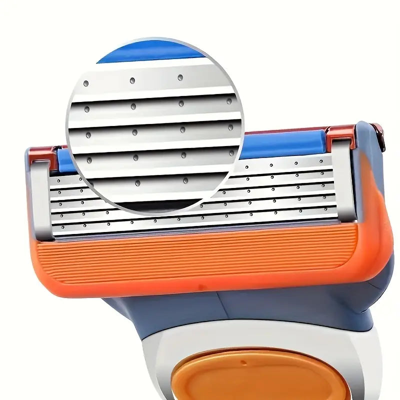 5-Layer Razor Blades Replaceable Heads Fit 5 Pro glide Pro shield Straight Shaving