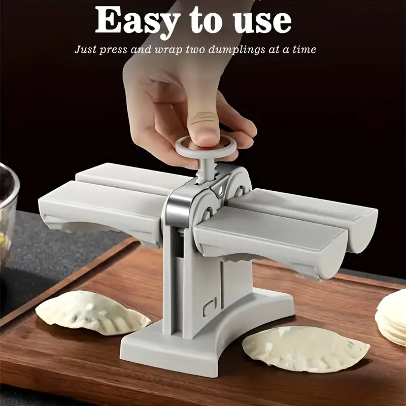 Household Double Head Dumpling Maker Automatic Dumpling Machine Pressing Mould