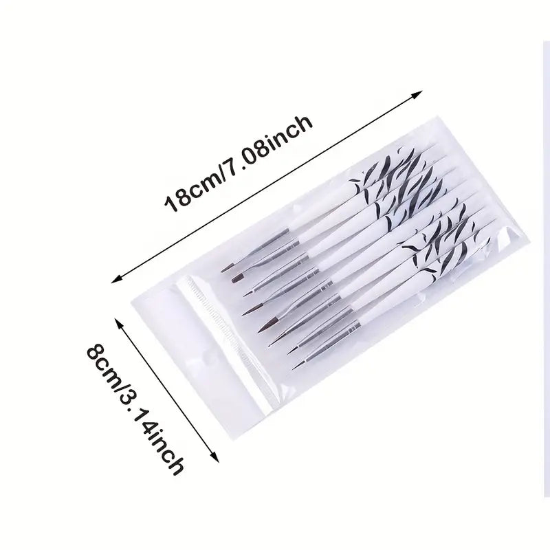 8pcs/Set Multipurpose Professional Paint Brush,Water Color Paint brushes