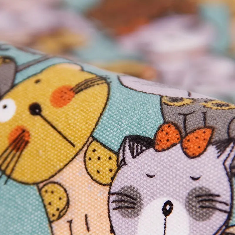 Small Animal Hanging Hammock Cartoon Print Double Layer Hanging Hamster Nest