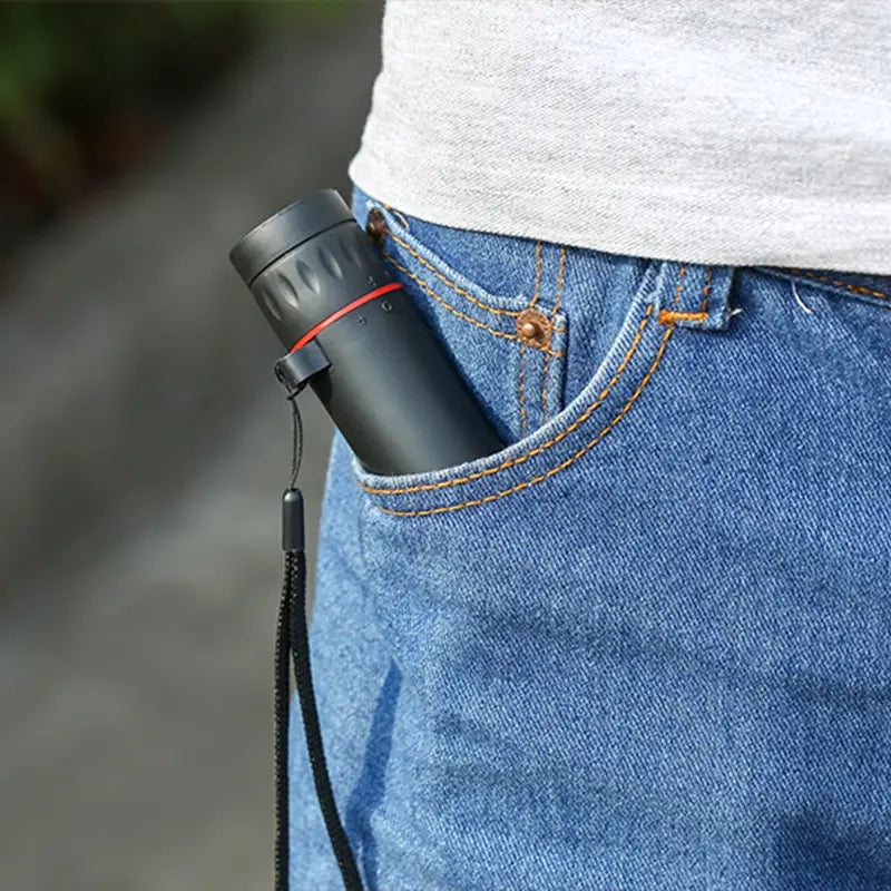 30X25 Mini Pocket Monocular Scope Zoom Telescope Handy Optics Scope For Outdoor
