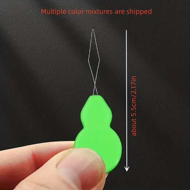 10pcs Silvery Aluminum or Multi-colored Needle Threaders