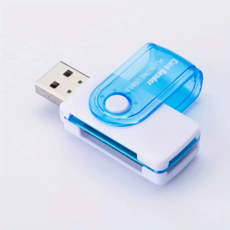 1pc Multi-functional 4-in-1 Card Reader Compatible With MS/SD Card/micro SD/micr