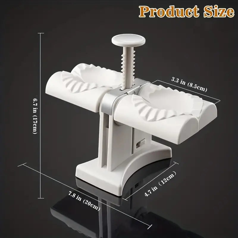 Household Double Head Dumpling Maker Automatic Dumpling Machine Pressing Mould