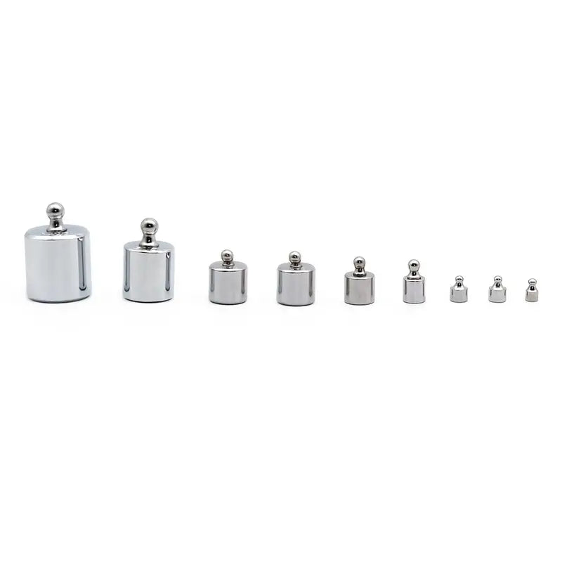 17pcs Precision Weight Set,10mg-3.53oz Precision Steel Calibration Weight Kit