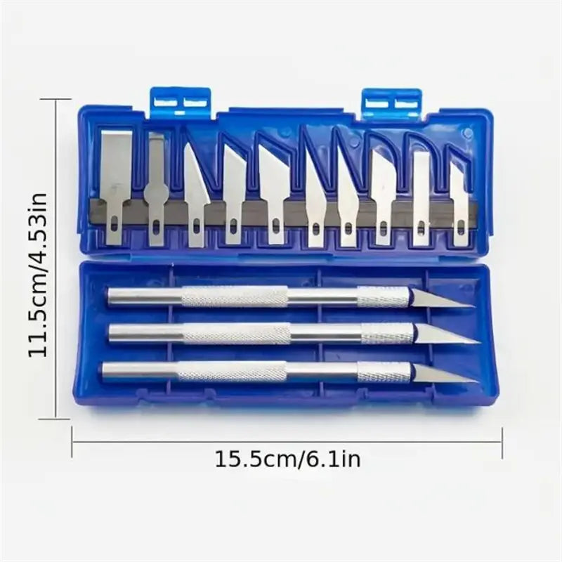 13pcs Carving Knife Craft Sculpture Paper Cutting Blade Precision