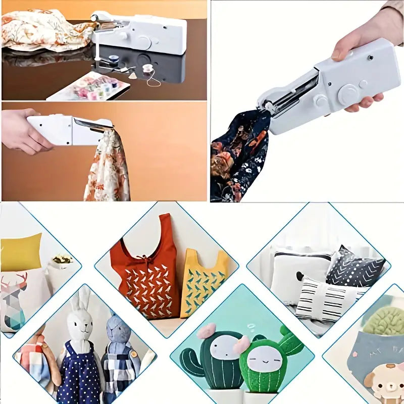 1pc Hand-held Sewing Machine, Small Sewing Machine, Portable Sewing Machine