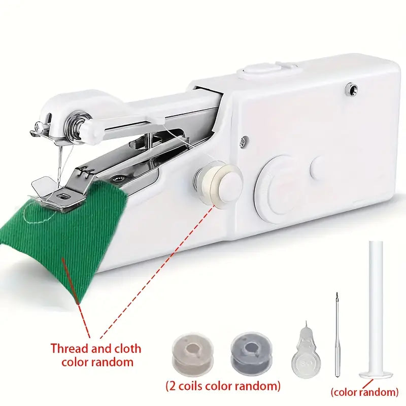 1pc Hand-held Sewing Machine, Small Sewing Machine, Portable Sewing Machine