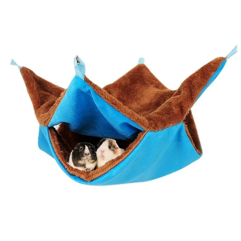 Hamster Hammock Warm Double-layer Clamp Hammock Hanging Squirrel Sleeping Bag