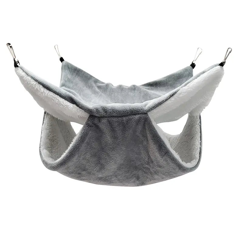 Hamster Hammock Warm Double-layer Clamp Hammock Hanging Squirrel Sleeping Bag
