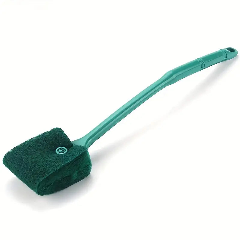 High-Quality Double-Sided Fish Tank Cleaning Sponge Brush to remove Algae.
