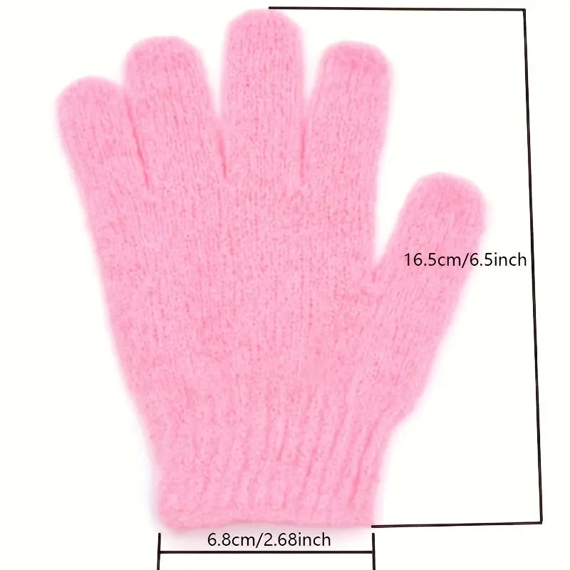 1pc, Exfoliating Body Massage Sponge Bath Gloves, Skin Bath Shower Wash Cloth
