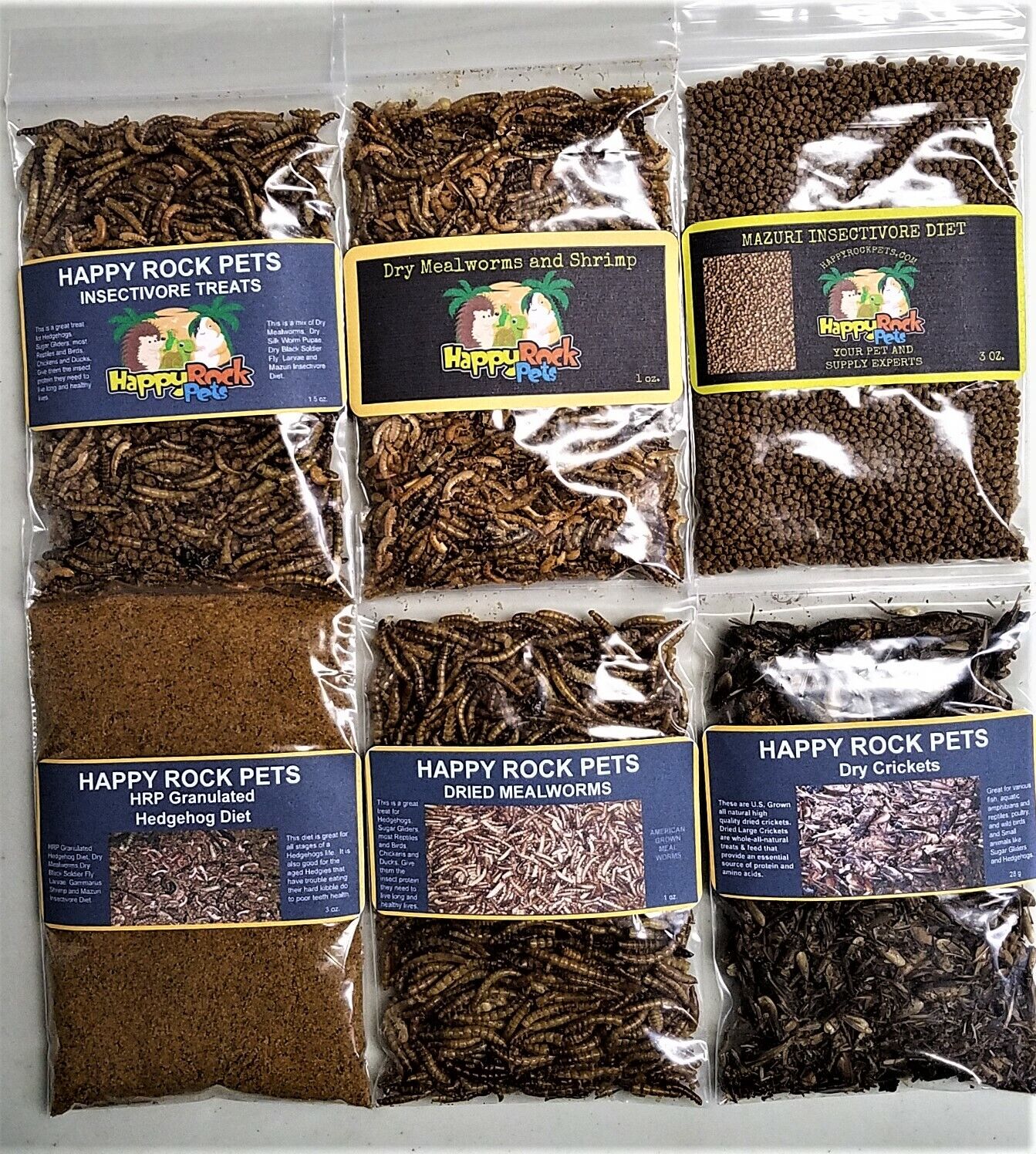 Hedgehog and Sugar Glider Insectivore treat 6 pack 11.5 oz. #1