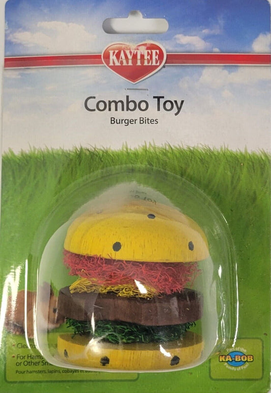 Kaytee Combo Toy - Burger Bites