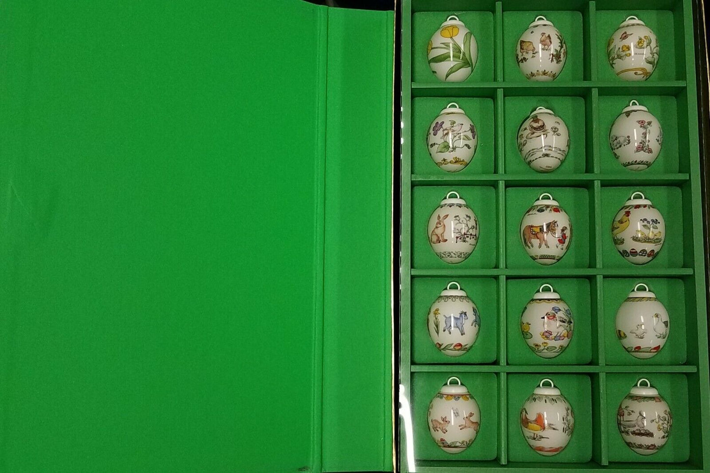 Miniature Egg Collectors Edition 1985 -'99 Winter & Baumann Hutschenreuther