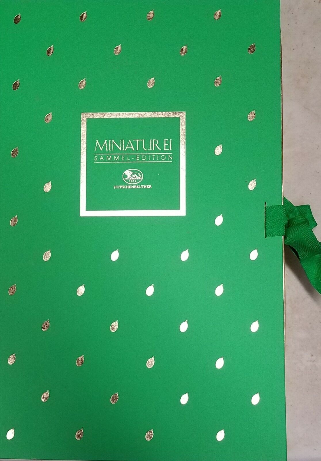 Miniature Egg Collectors Edition 1985 -'99 Winter & Baumann Hutschenreuther
