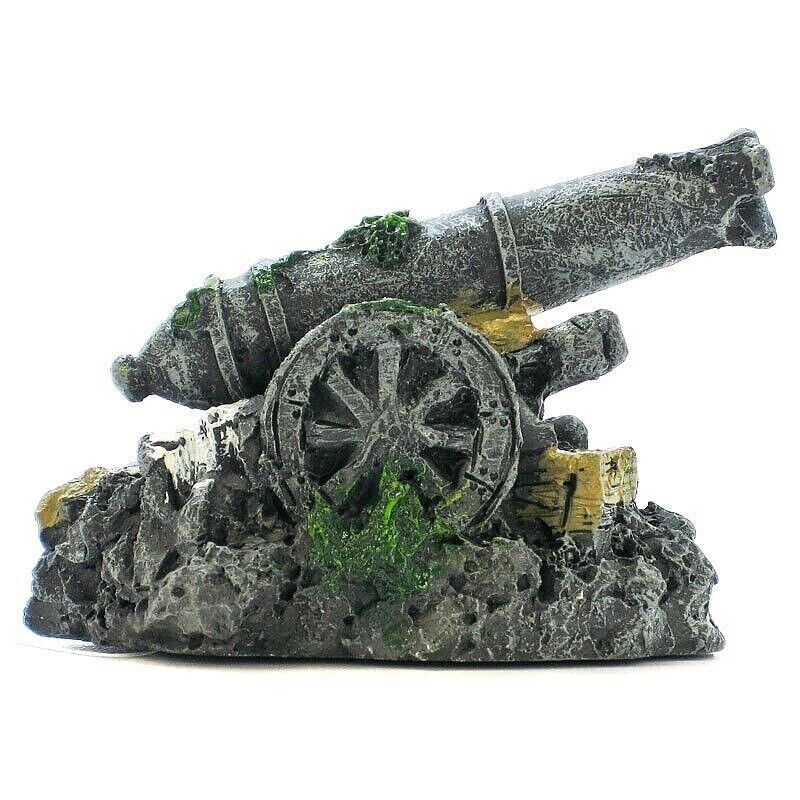 Penn-Plax MINI CANNON AQUARIUM DECORATION: