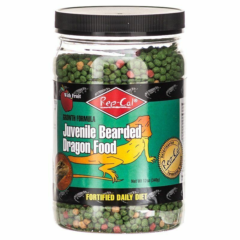 Rep Cal Juvenile Bearded Dragon Food.12 oz.