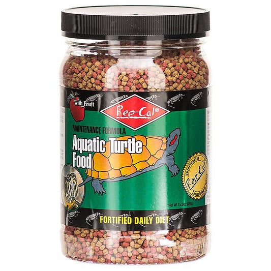 Rep-Cal Aquatic Turtle Food, 15-oz jar
