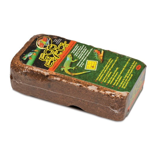 Zoo Med Eco Earth Compressed Coconut Fiber Expandable Reptile Substrate