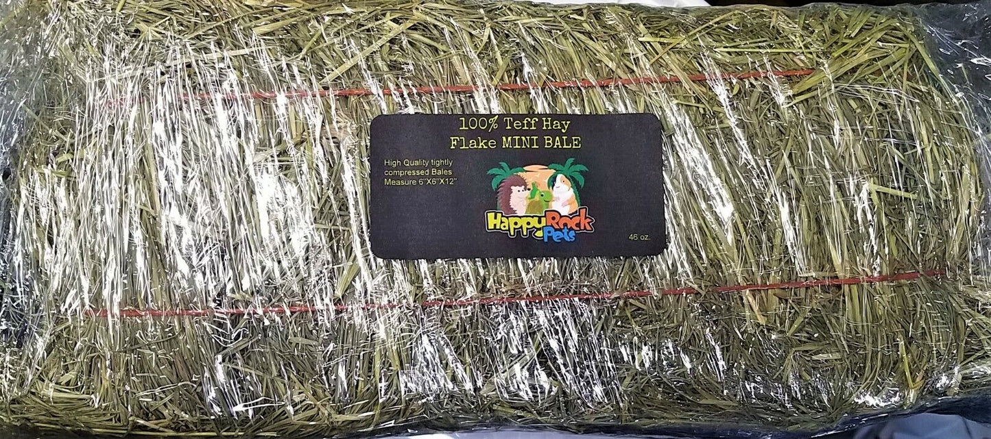 Teff Hay Mini Bales 46 oz.