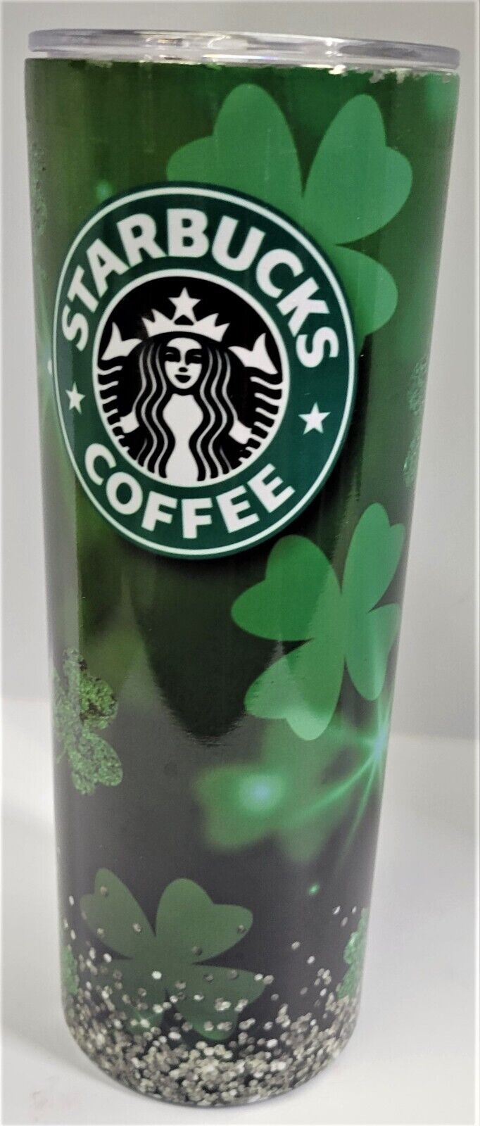 Tumbler 20 oz. Skinny sublimated Star Bucks stainless Steel Straw