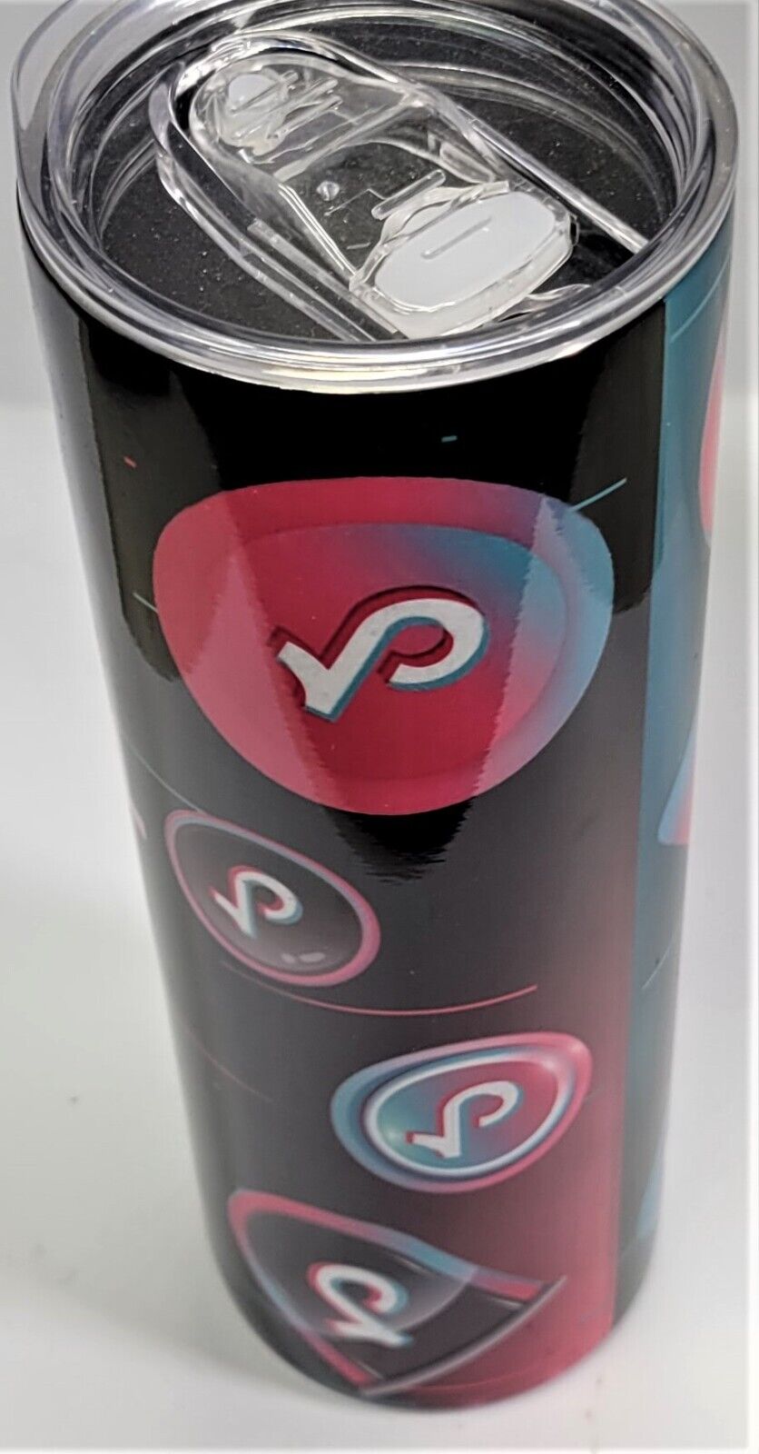 Tumbler 20 oz. Skinny sublimated Tiktok stainless Steel Straw