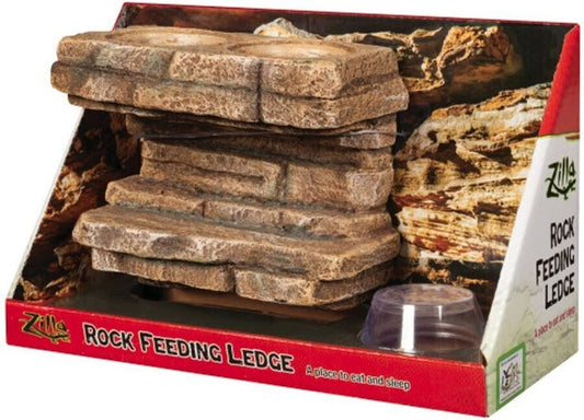 Zilla Vertical Ledge Reptile Decor - 1 Count Package