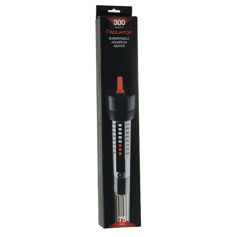 Aquatop Aquarium Submersible Glass Heater 50-300 watts