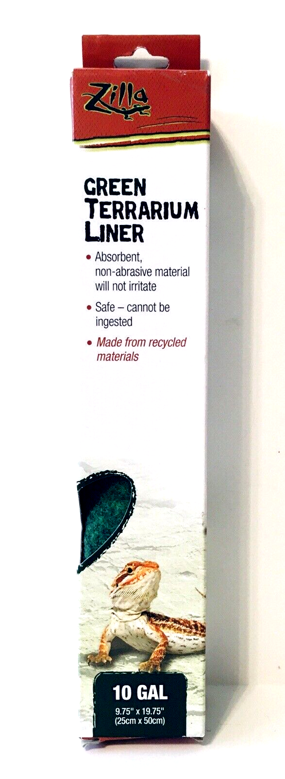 Zoo Med Cage Carpet 12 X 24 15 GAL or 20 gal tall Repti Green or Brown new Seale