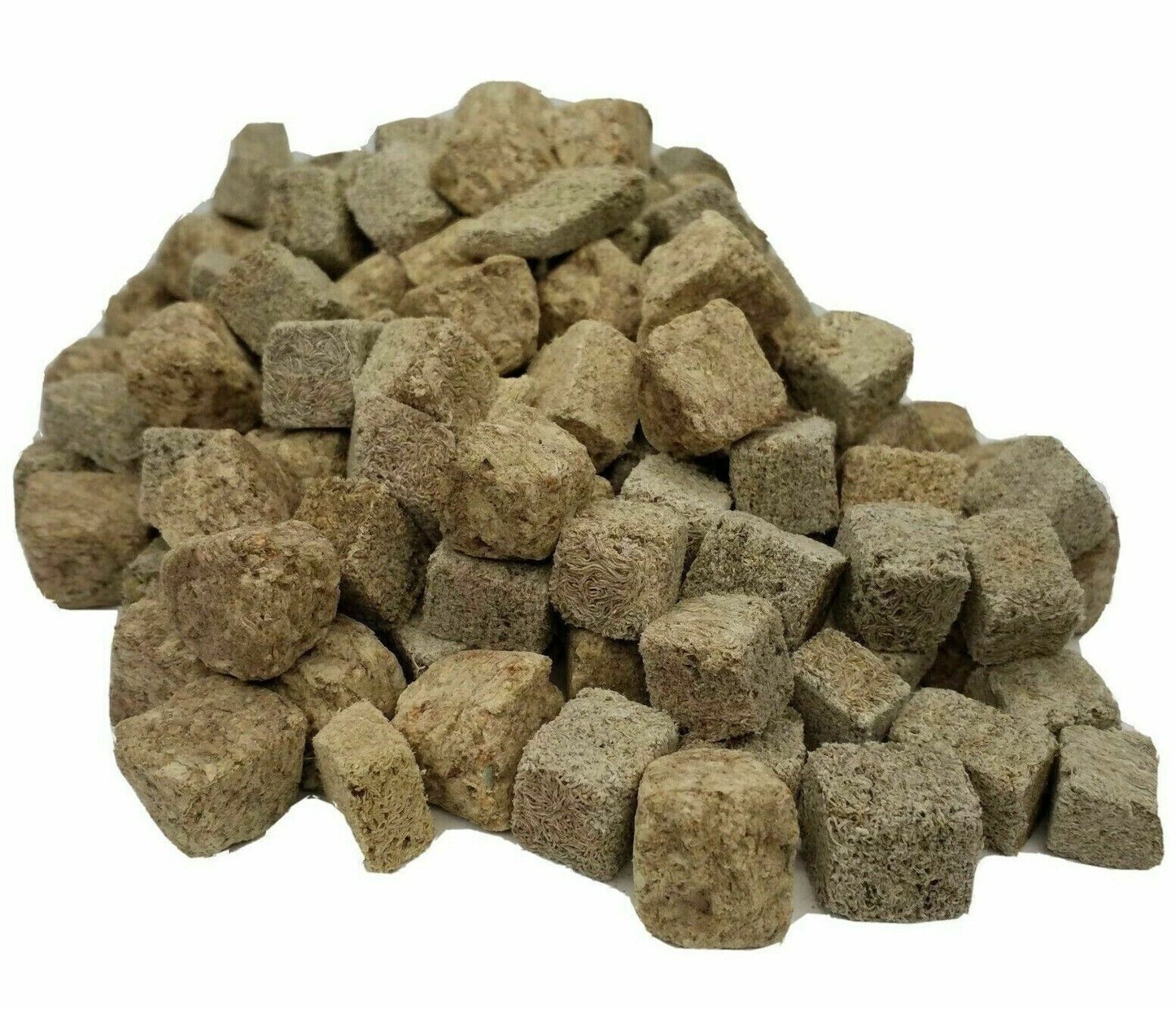 Freeze Dried Brine Shrimp and Tubifex Worm Cubes Mix 56g, 112g,224g,448g