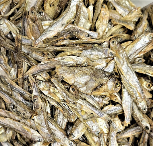 Freeze Dried Fresh Water Fish for fish,Turtles and tortoises 2 oz. - 16 oz.  1-3"