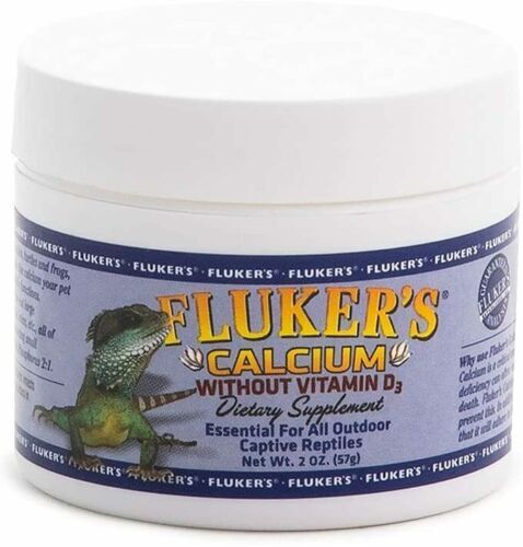 Fluker's Calcium without vitamin D3 2oz. or 4 oz.