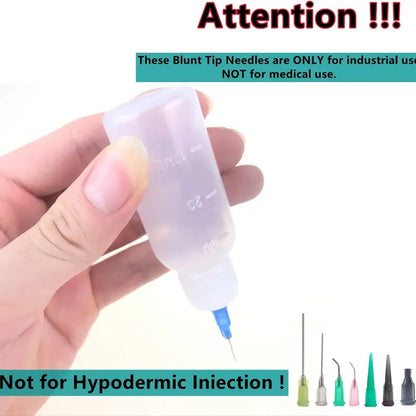 15pcs 1ml, 3ml, 5ml, Syringes And Blunt Needle Tip Bottles