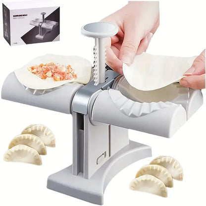 Household Double Head Dumpling Maker Automatic Dumpling Machine Pressing Mould