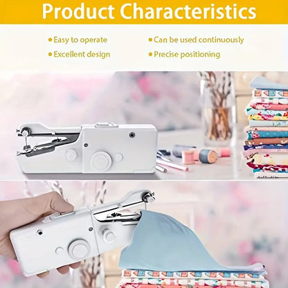 1pc Hand-held Sewing Machine, Small Sewing Machine, Portable Sewing Machine