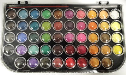 1pc 48 Watercolor Pigment Solid Powder Watercolor Powder Dye Pigment