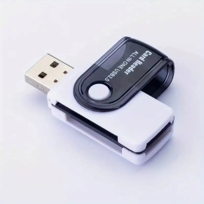 1pc Multi-functional 4-in-1 Card Reader Compatible With MS/SD Card/micro SD/micr