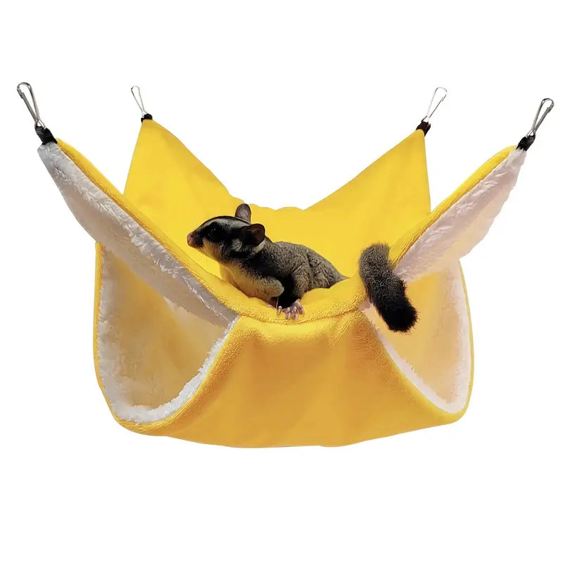 Hamster Hammock Warm Double-layer Clamp Hammock Hanging Squirrel Sleeping Bag