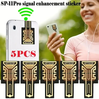 1pc/3pcs/5pcs Portable Signal Boost Sticker Booster SP11 Pro Antenna Signal Amp