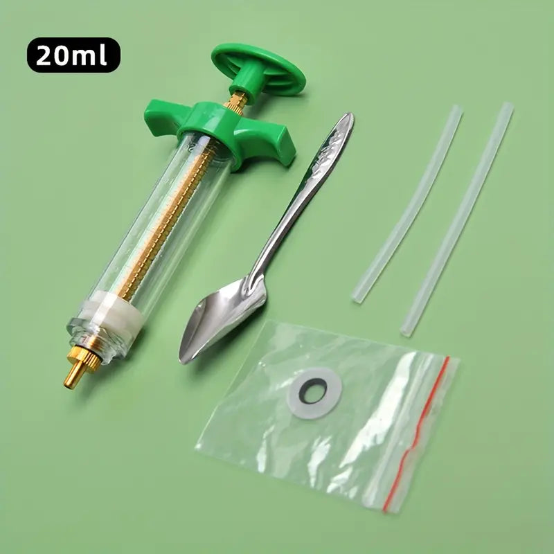 1 sets 20ml or 30ml Reusable Hand Feeding Syringe for Birds