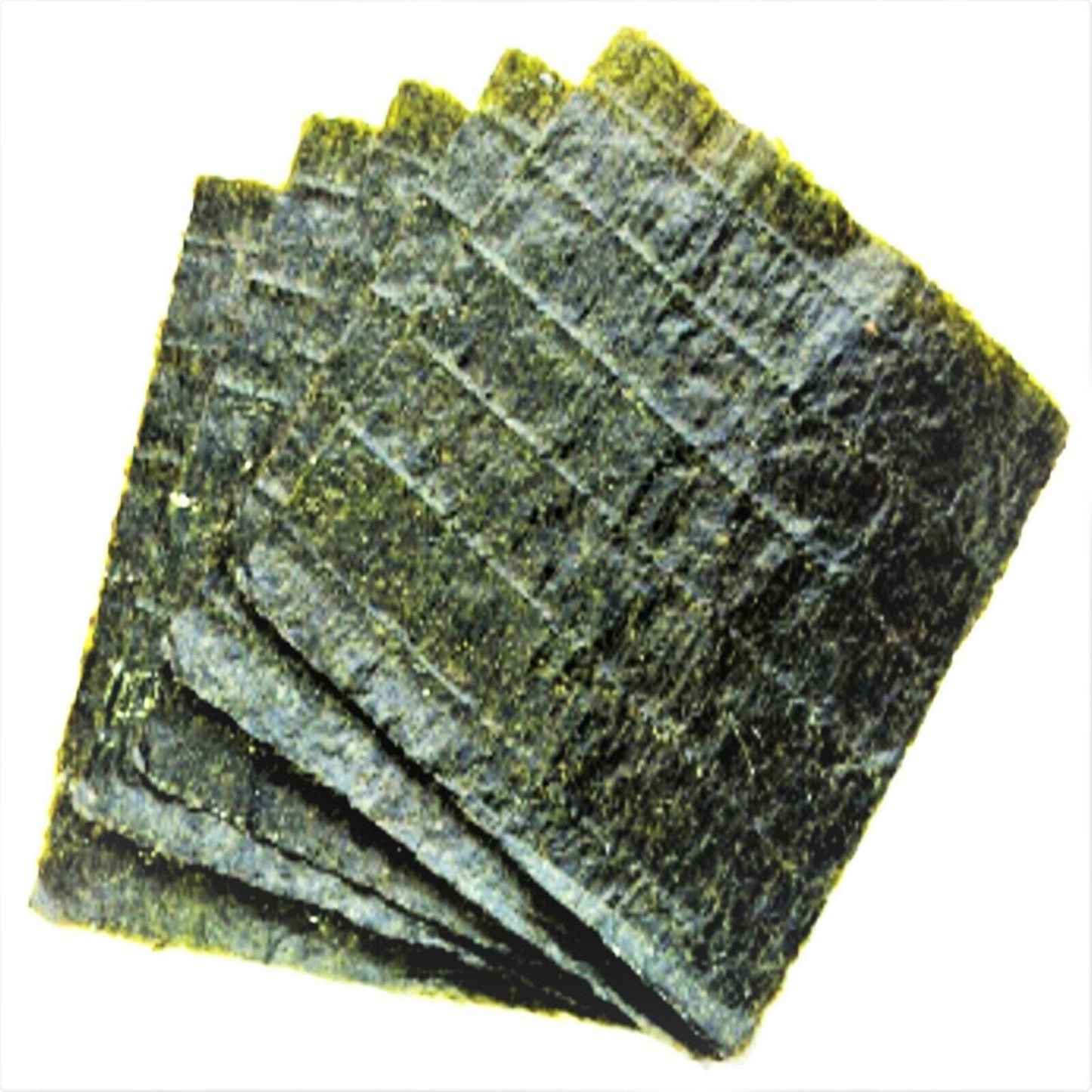 GREEN Seaweed Sheets (4" x 7.5") Perfect for Marines, Plecos, Herbivores