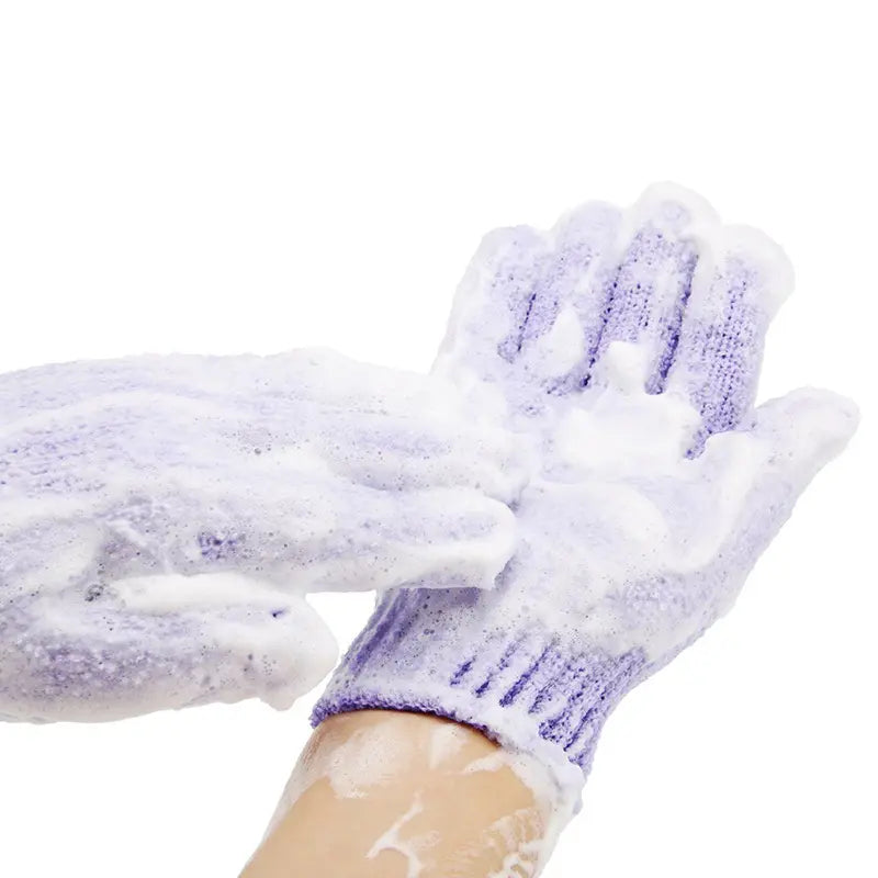 1pc, Exfoliating Body Massage Sponge Bath Gloves, Skin Bath Shower Wash Cloth
