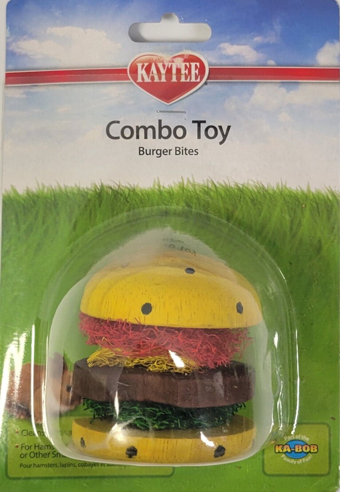 Kaytee Combo Toy - Burger Bites