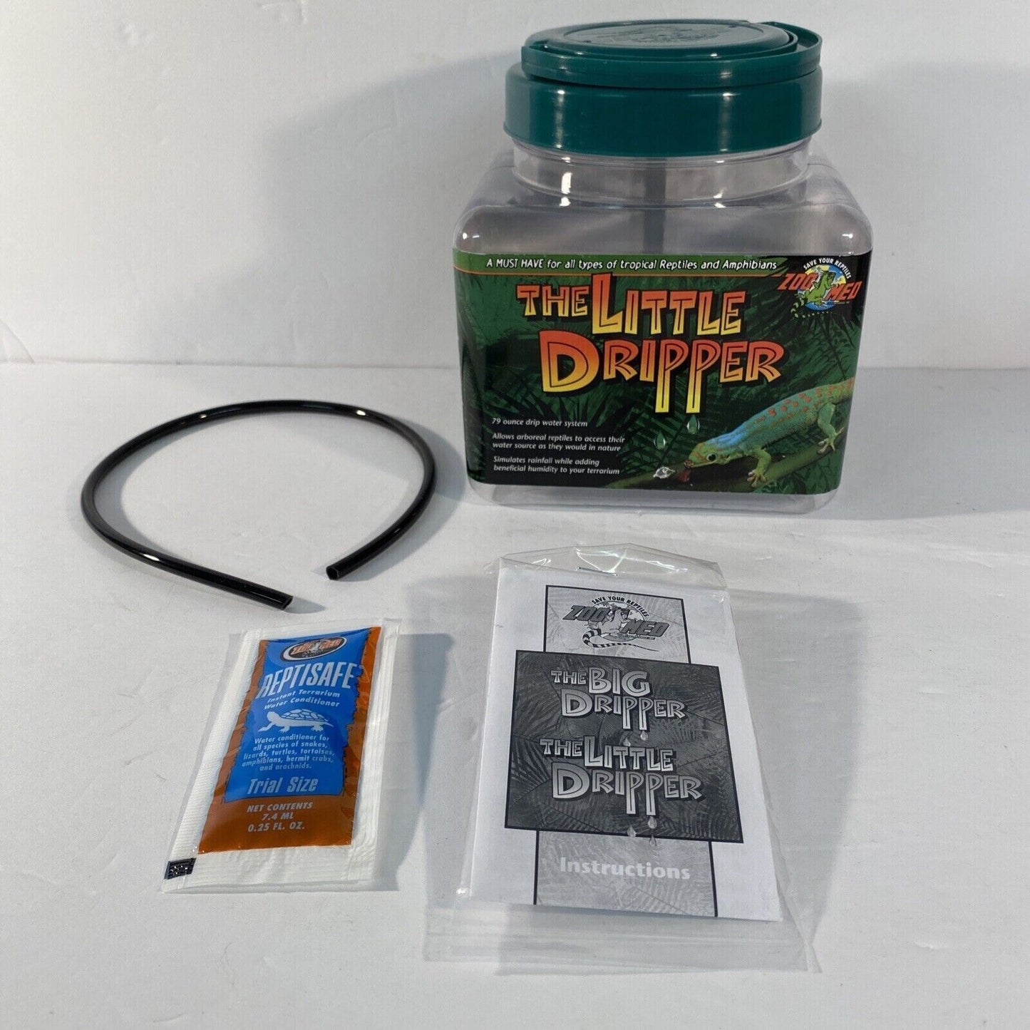 Zoo Med Little Dripper Reptile Water Feeder 79 Oz Drip Water System