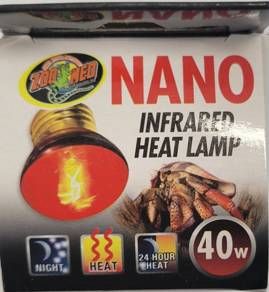 Zoo Med Nano Infrared Heat Lamp 40w