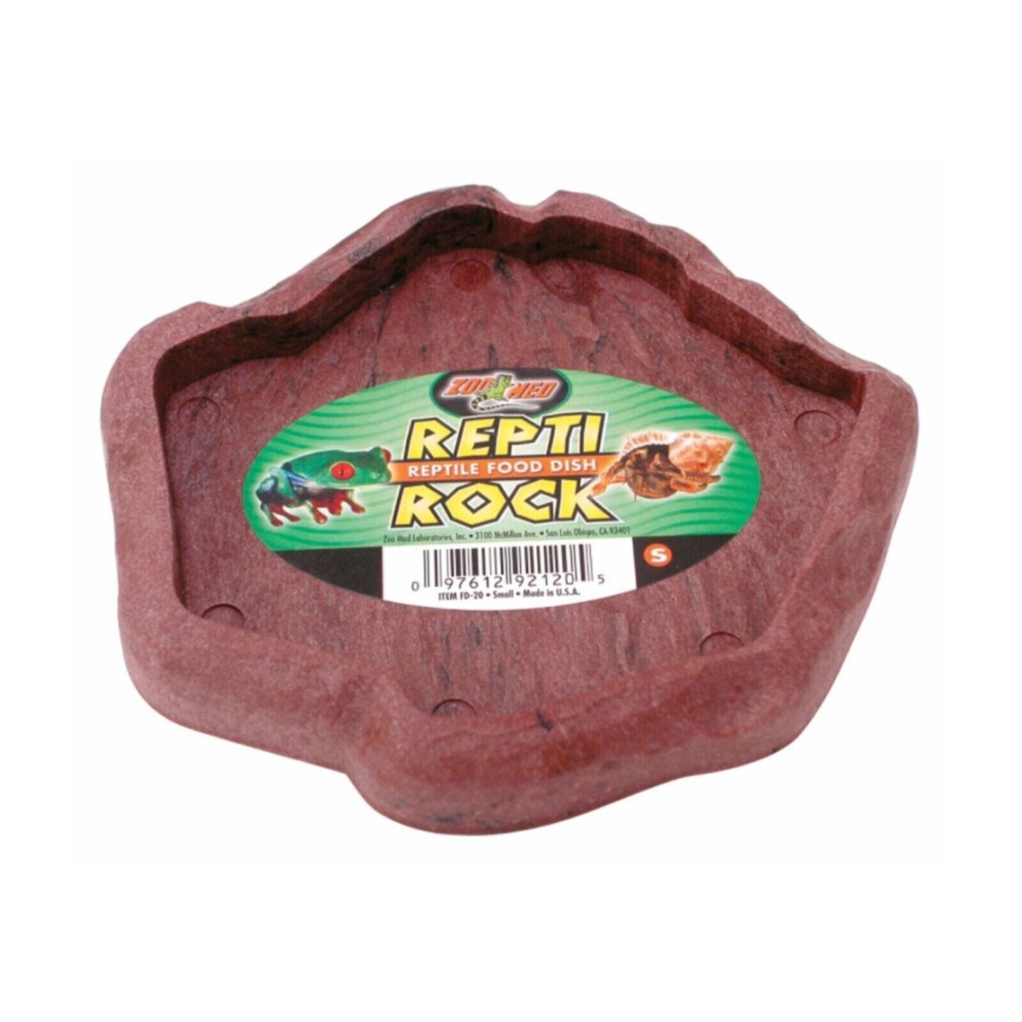 Zoo Med Repti Rock Reptile Food Dish Small