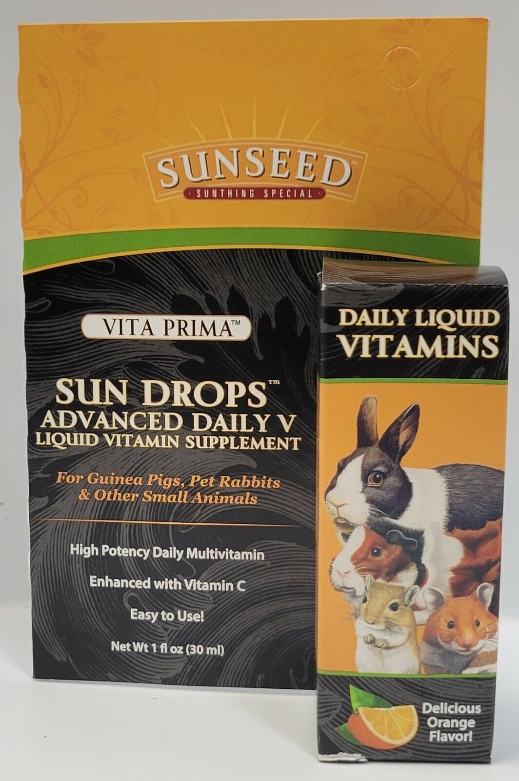 Sun Seed Vita Prima Sundrops Advanced Daily Vitamin For Small Animals 1oz